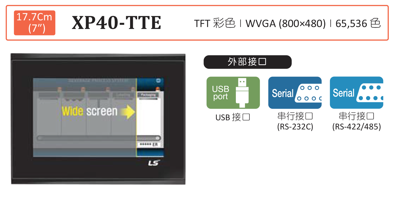旺科LSIS人機XP40